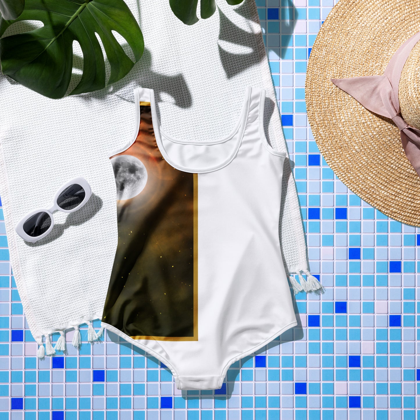 All-Over Print Youth Swimsuit