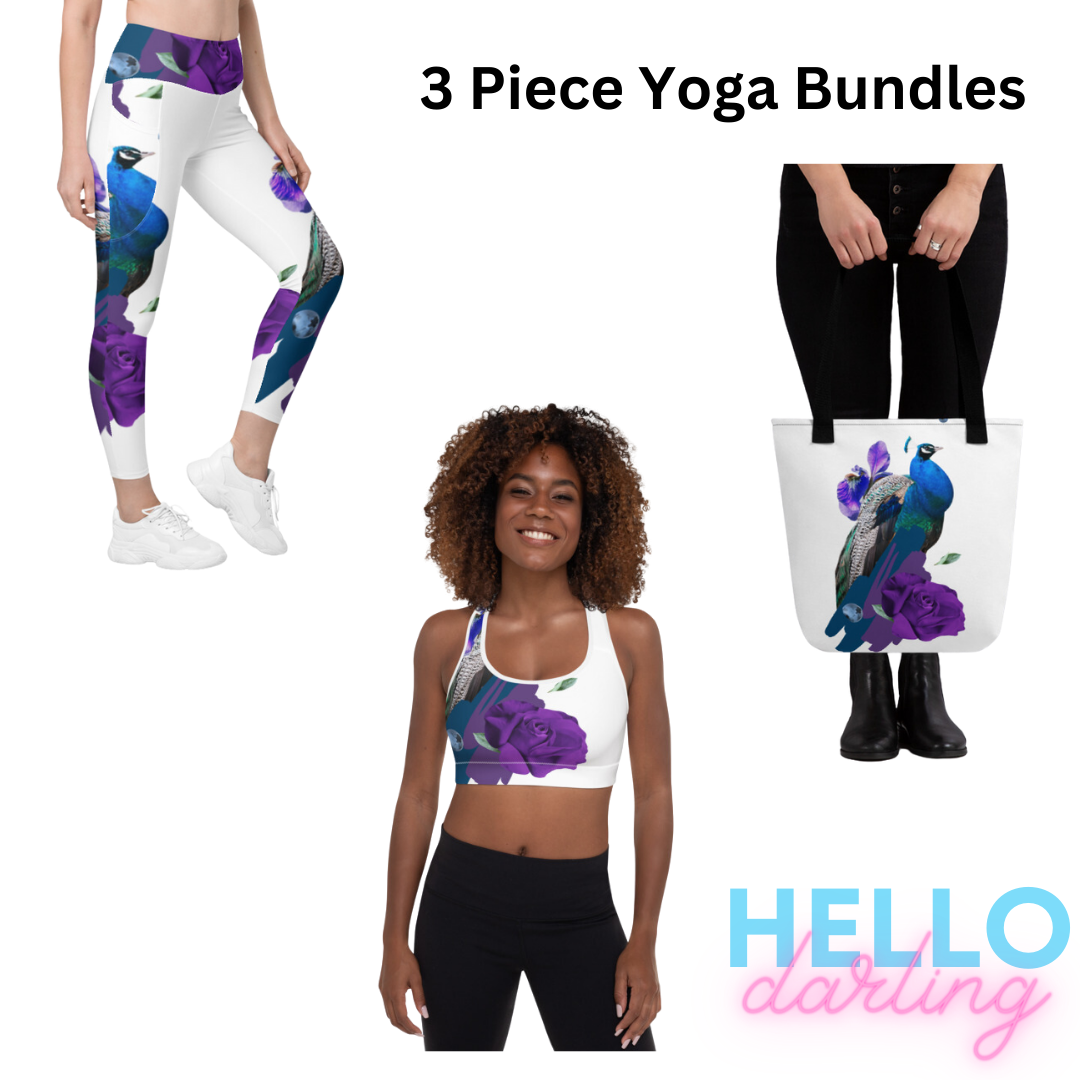 Yoga Set Purple Vibe