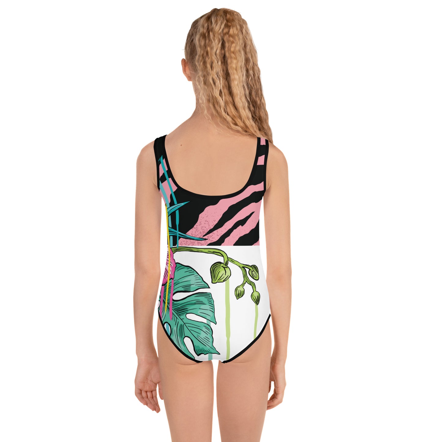 All-Over Print Kids Swimsuit