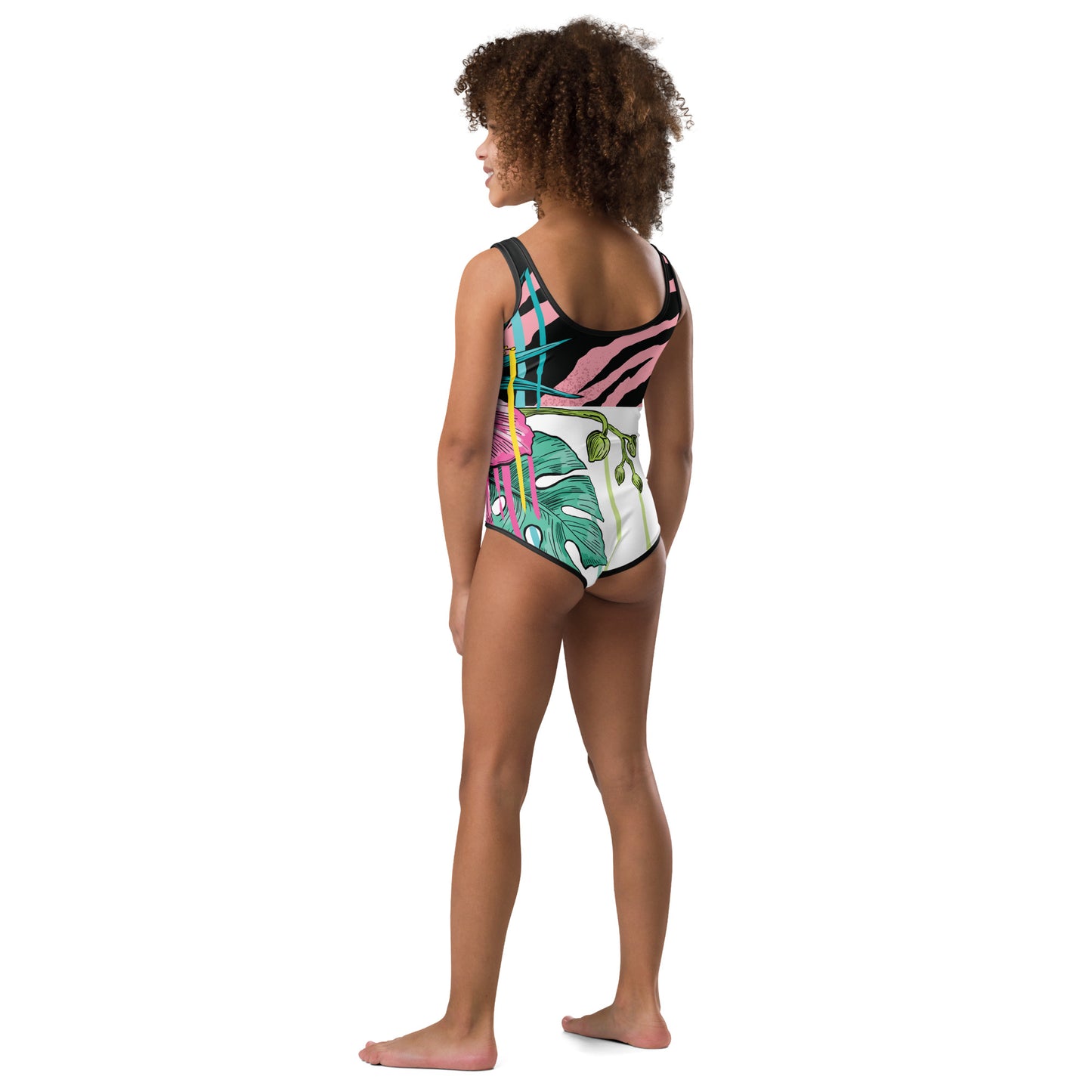 All-Over Print Kids Swimsuit