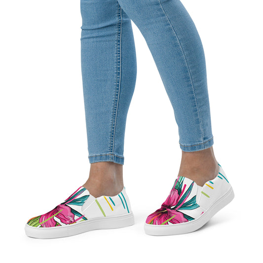 Women’s slip-on canvas shoes