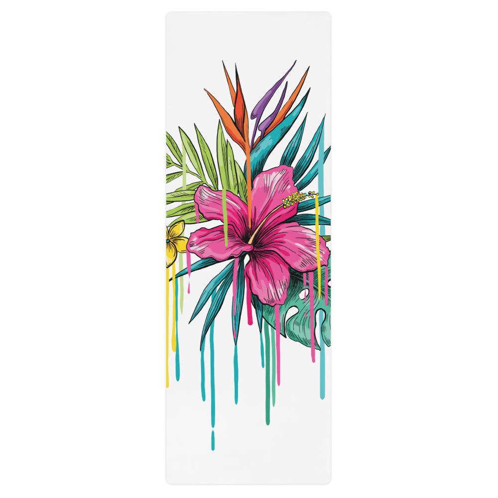 Yoga Mat Flower