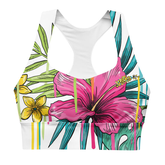 Longline sports bra
