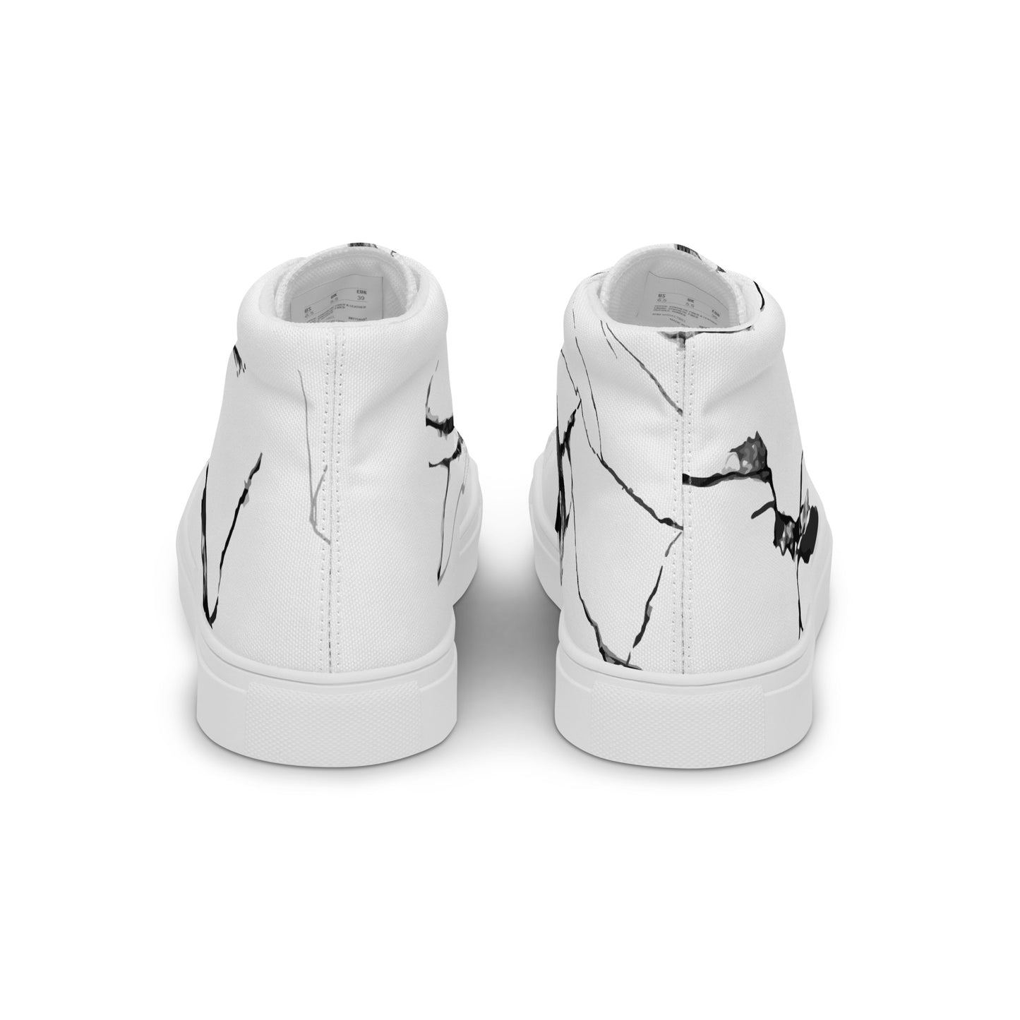 Women’s high top canvas shoes