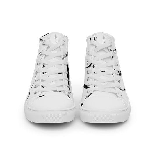 Women’s high top canvas shoes