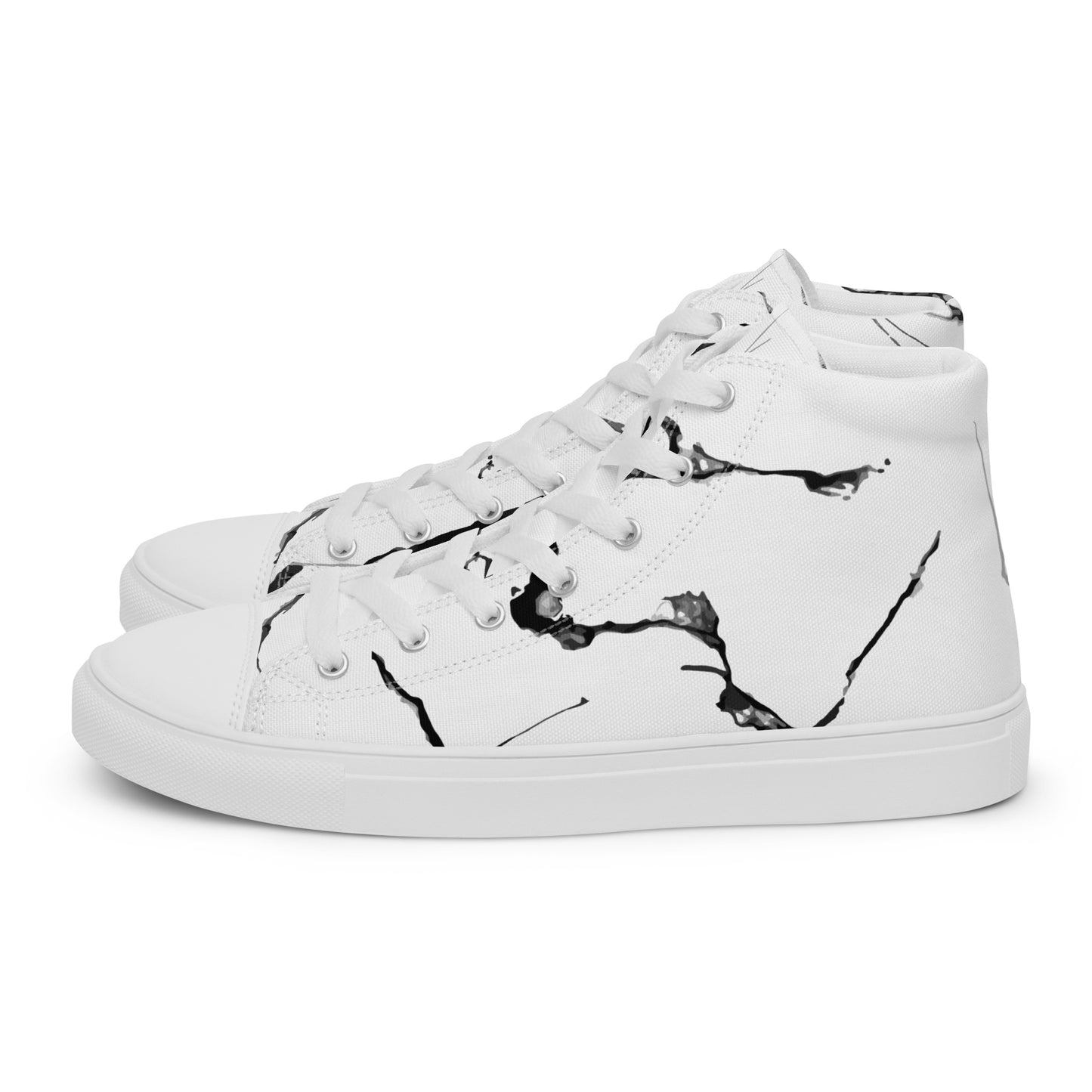 Women’s high top canvas shoes