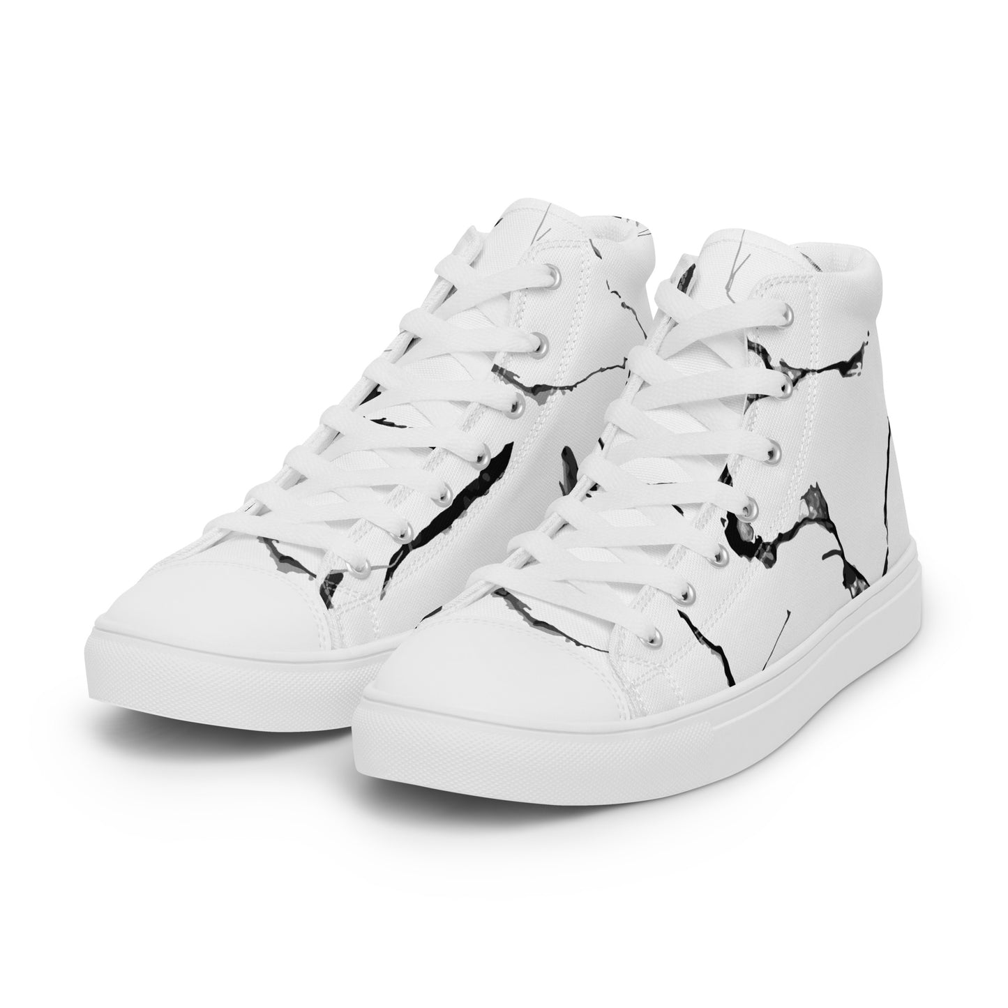 Women’s high top canvas shoes