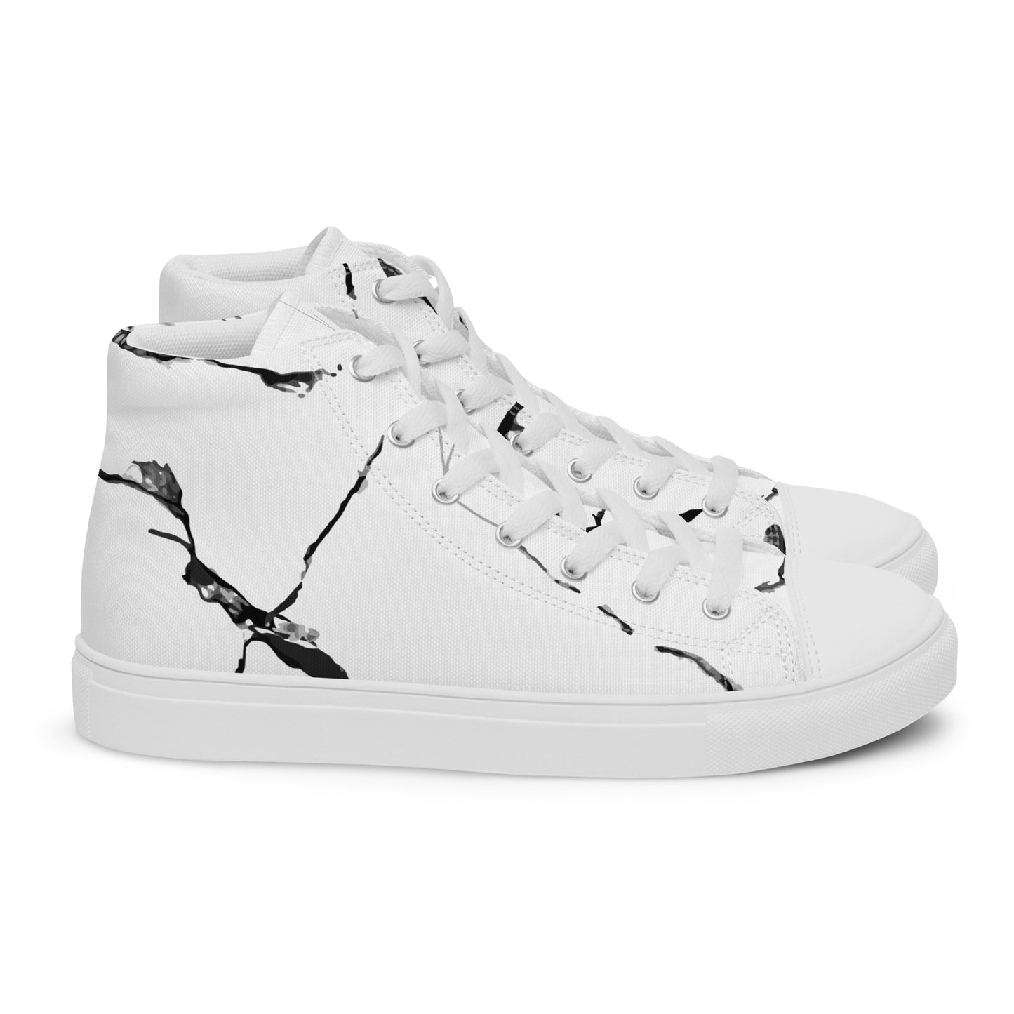 Women’s high top canvas shoes