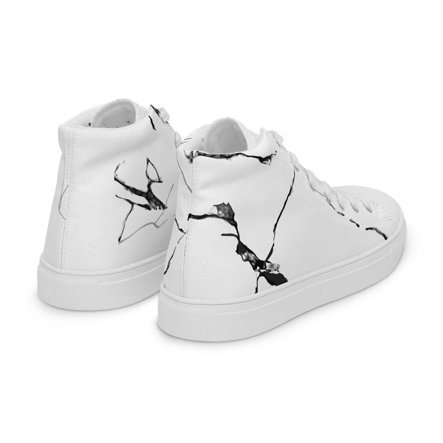 Women’s high top canvas shoes
