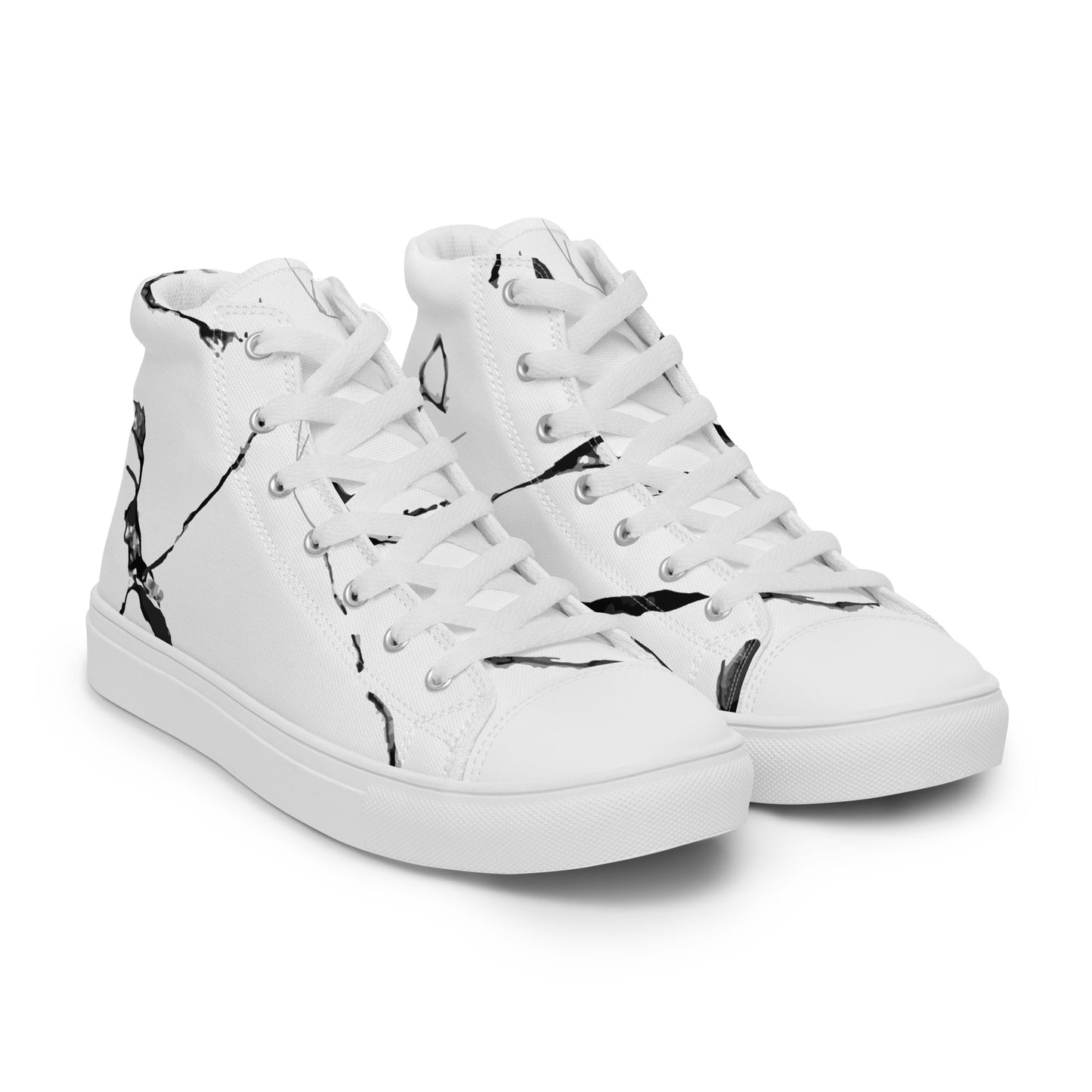 Women’s high top canvas shoes